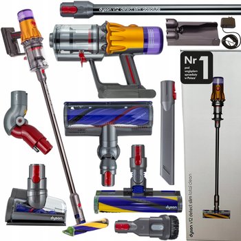 Odkurzacz Pionowy Dyson Mocny Detect Slim Absolute Podświetlenie Uv Srebrny - Dyson