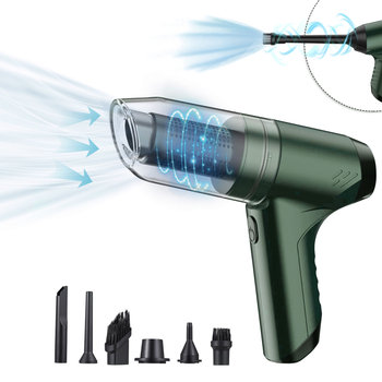 Odkurzacz ręczny bezprzewodowy 19000Pa Mocne ssanie i dmuchanie 3 w 1 Dmuchawa powietrza Buster i odkurzacz ręczny 120W Wysokiej mocy odkurzacz do pracy na mokro i sucho Bezszczotkowy przenośny - Inny producent