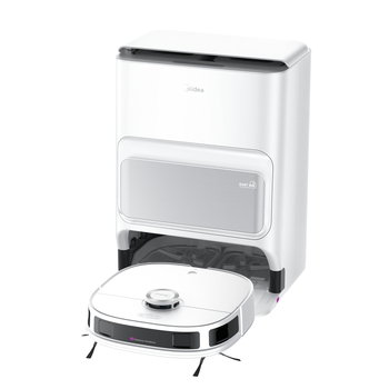 Odkurzacz robotyczny Midea V12 Wet&Dry, 5200 mAh, 5000 Pa, Biały - Midea