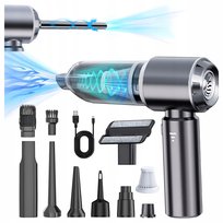 Odkurzacz Samochodowy Ręczny Mały Bezprzewodowy Dmuchawa Mocny 16000Pa 3W1