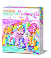 Odlewy gipsowe, Brokatowe Jednorożce 