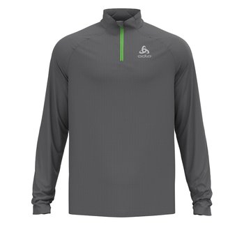 Odlo, Bluza sportowa męska, Midlayer ESSENTIAL 1/2 ZIP, szary, rozmiar S - Odlo