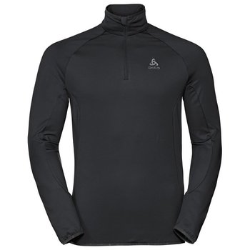 Odlo, Bluza sportowa tech. męska, Midlayer 1/2 zip Berra Light C/O 541792/15000, czarny, rozmiar L  - Odlo