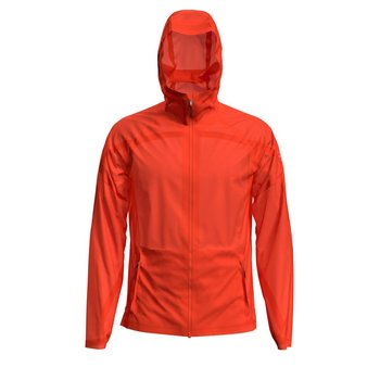 Odlo, Kurtka tech. męska, Jacket FLI Dual Dry Water Resistant 528612/30642, czerwony, rozmiar L - Odlo