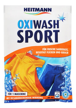 Odplamiacz do tkanin w proszku HEITMANN, Oxi Wash Sport, 50 g - Heitmann
