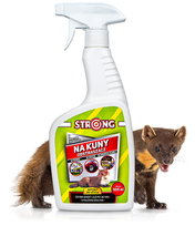 Odstraszacz na kuny do samochodu i domu, spray na kuny o wydłużonym działaniu STRONG 500 ml