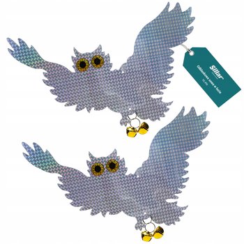 Odstraszacz straszak na ptaki gołębie wróble szpaki jaskółki sowa Sillar 2x - Sillar