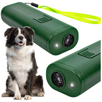Odstraszacz trener psów 3w1 ultradźwiękowy z latarką LED D391X - elektrostator