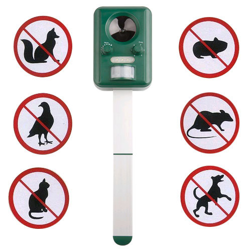 TV PRODUCTS Tv Products Odstraszacz Zwierząt Z Czujnikiem Ruchu Elektroniczny Solarny Na Kuny Lisy