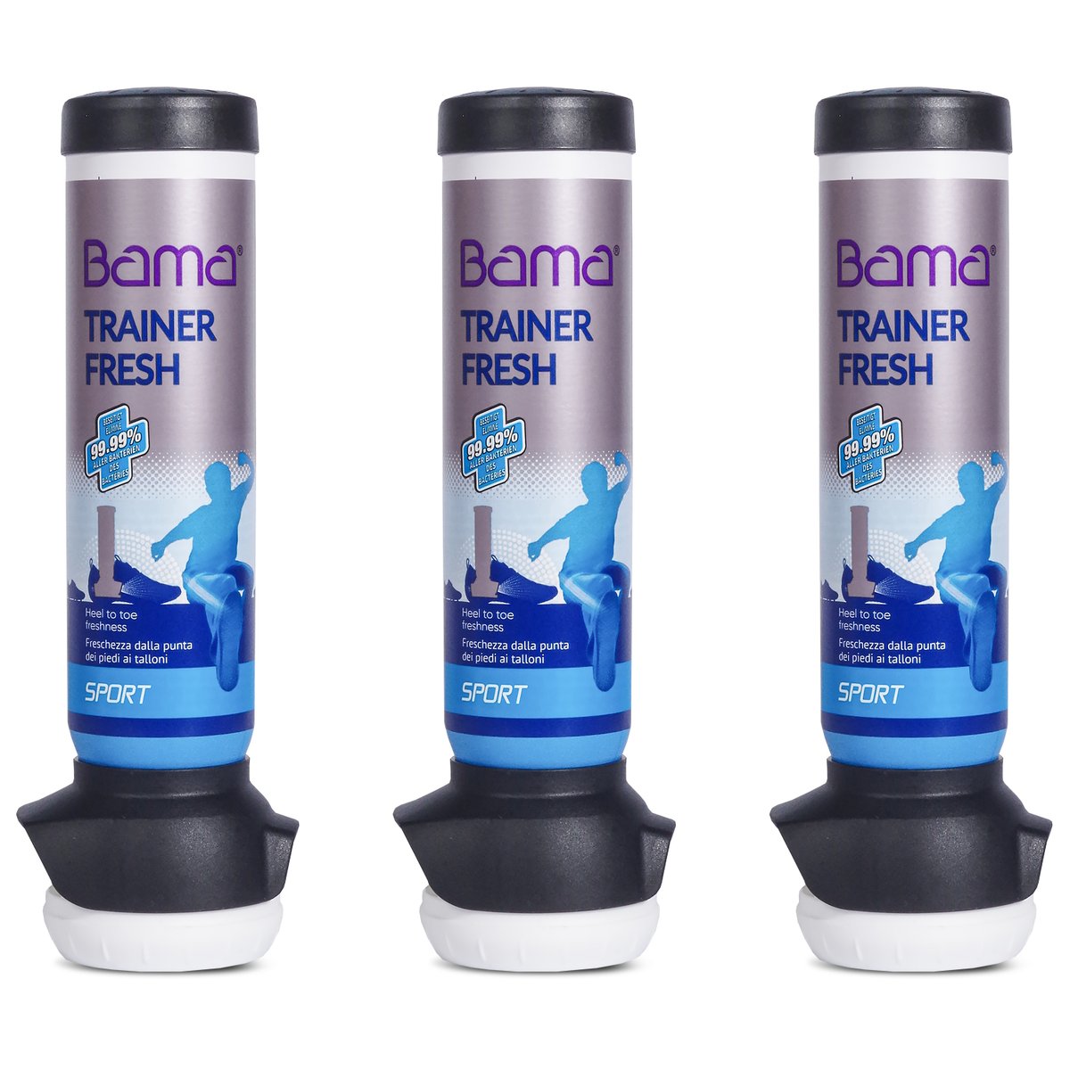 Odświeżacz, Dezodorant Do Butów Bama Trainer Fresh - Zestaw 3 X 100 Ml ...