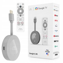 ODTWARZACZ CHROMECAST Homatics Dongle G 4K SMART TV Google Android TV WiFi Google