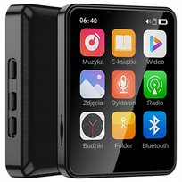ODTWARZACZ MP3 MP4 BLUETOOTH 32GB RADIO FM SŁUCHAWKI HIFI PRZENOŚNY MENU PL NejtStyle
