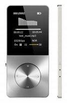 Odtwarzacz MP4 T1 16GB głośnik microSD MP3 srebrny Ravo