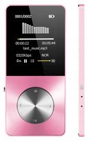 Odtwarzacz MP4 T1 32GB głośnik microSD MP3 róż Ravo