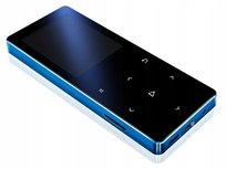 Odtwarzacz MP4 T5 16GB bluetooth głośnik MP3 niebieski Ravo