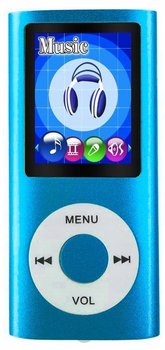 Odtwarzacz MP4 T838 8GB radio głośnik MP3 niebieski - Inny producent