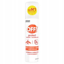 OFF! PROTECT SPRAY ODSTRASZAJĄCY OWADY 15% DEET 100ML DLA CAŁEJ RODZINY Off!