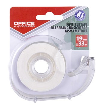 Office Products, Taśma biurowa 19 mm 33 m dyspenser matowa - Office Products