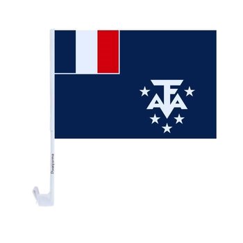 Oficjalna flaga samochodowa Antarktydy z poliestru 14x21cm 10 sztuk - Inny producent (majster PL)