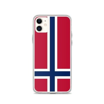 Oficjalne etui z flagą norweską na iPhone'a 11 - Inny producent (majster PL)
