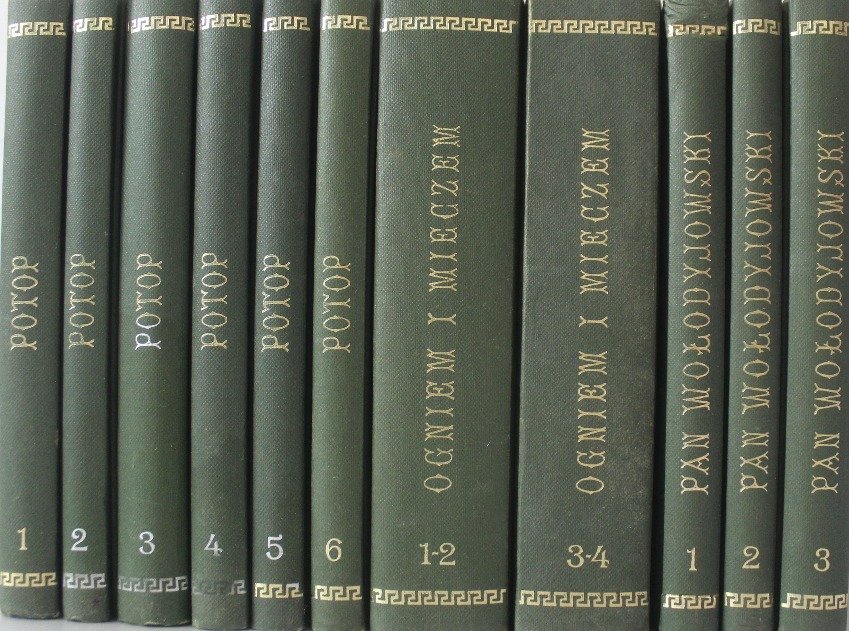 Ogniem i Mieczem Tom 1 do 4 / Potop Tom 1 do 6 / Pan Wołodyjowski Tom 1
