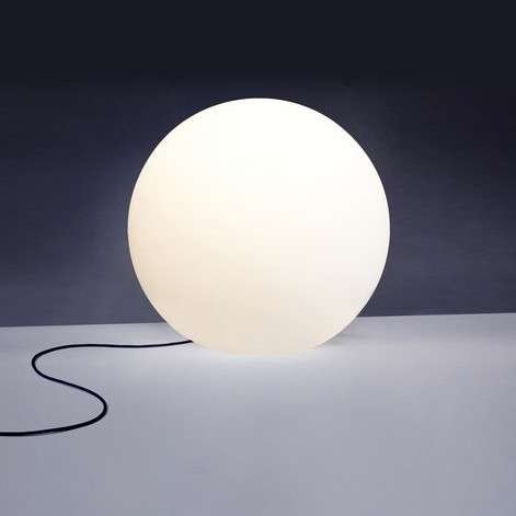 Ogrodowa LAMPA stojąca CUMULUS M 6977 Nowodvorski dekoracyjna OPRAWA kula ball outdoor IP44 biała