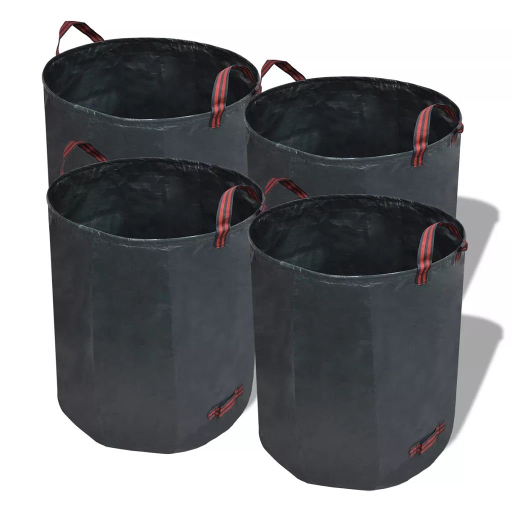 Ogrodowy pojemnik na odpady vidaXL 272 l, 4 sztuki