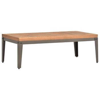 Ogrodowy stolik kawowy vidaXL, 110x55x36 cm, lite drewno akacjowe - vidaXL