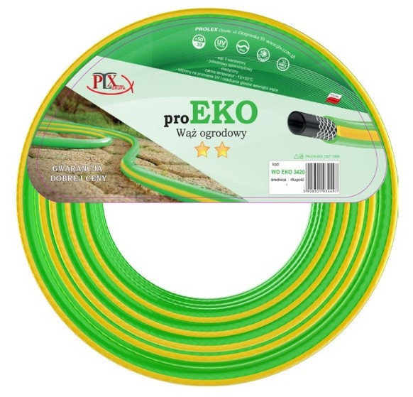 OGRODOWY WĄŻ 3/4 20m ZIELONY PROEKO - Inna marka | Sklep EMPIK.COM