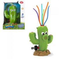 Ogrodowy ZRASZACZ KAKTUS Spryskiwacz FONTANNA NATRYSK Wodna Zabawka