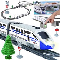 Ogromna Kolejka Pociąg Pendolino Tory Tunel 366 Cm Y114