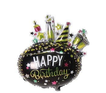 Ogromny Balon Urodzinowy 18 Happy Birthday WOW !