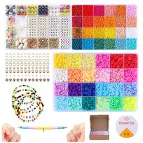 Ogromny Zestaw Do Robienia Biżuterii Bransoletek Literki Buźki Charmsy Xxl