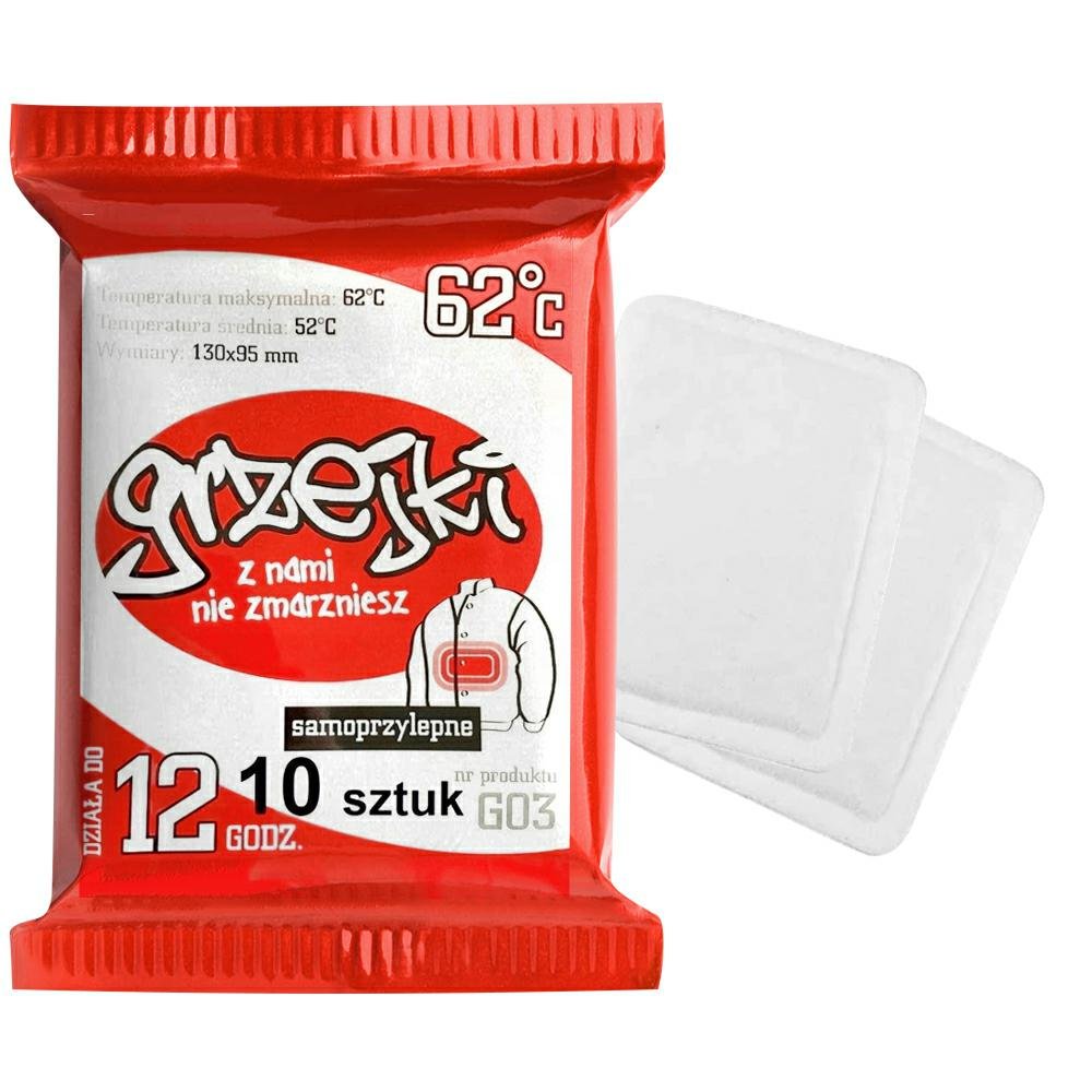 Zdjęcia - Pozostałe do medycyny Ogrzewacz Ciała Grzejący Termofor Grzejki 10Szt