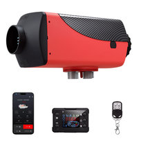 Ogrzewanie Postojowe Nagrzewnica Webasto 12V/24V 8kW z Pilotem APP i LCD