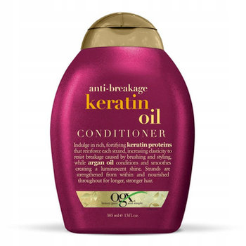 OGX Oil Anti-B, Keratynowa odżywka do włosów, 385 ml - OGX