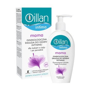 Oillan Intima Mama, ginekologiczna emulsja do higieny intymnej, 200 ml - Oceanic