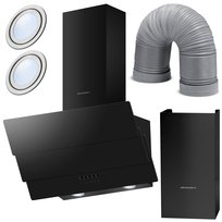 Okap kuchenny kominowy wolnostojący BERDSEN BT-212