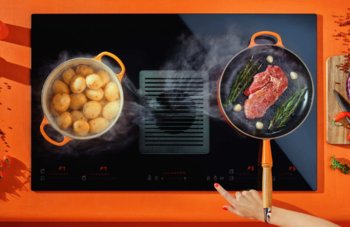 Okap zintegrowany z płytą indukcyjną  Wizard One - CIARKO