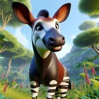 Okapi, Tajemniczy Kuzyn Żyrafy Dziecięce Rytmy