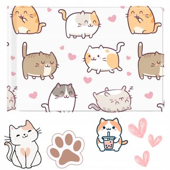 OKŁADKA NA LEGITYMACJĘ SZKOLNĄ ETUI na legitymację szkolną DOKUMENTY KOTKI - Biurfol