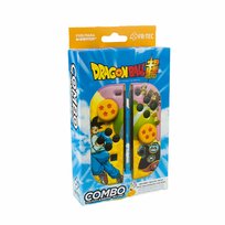 Okładki Kontrolera Joy Con Nintendo Switch - Oficjalna Licencja Dragon Ball Z - Silikonowe Uchwyty Blade Interactive