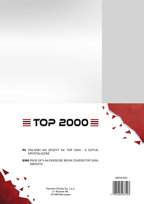 Okładki na zeszyt A4 Top 2000 5 sztuk Top 2000
