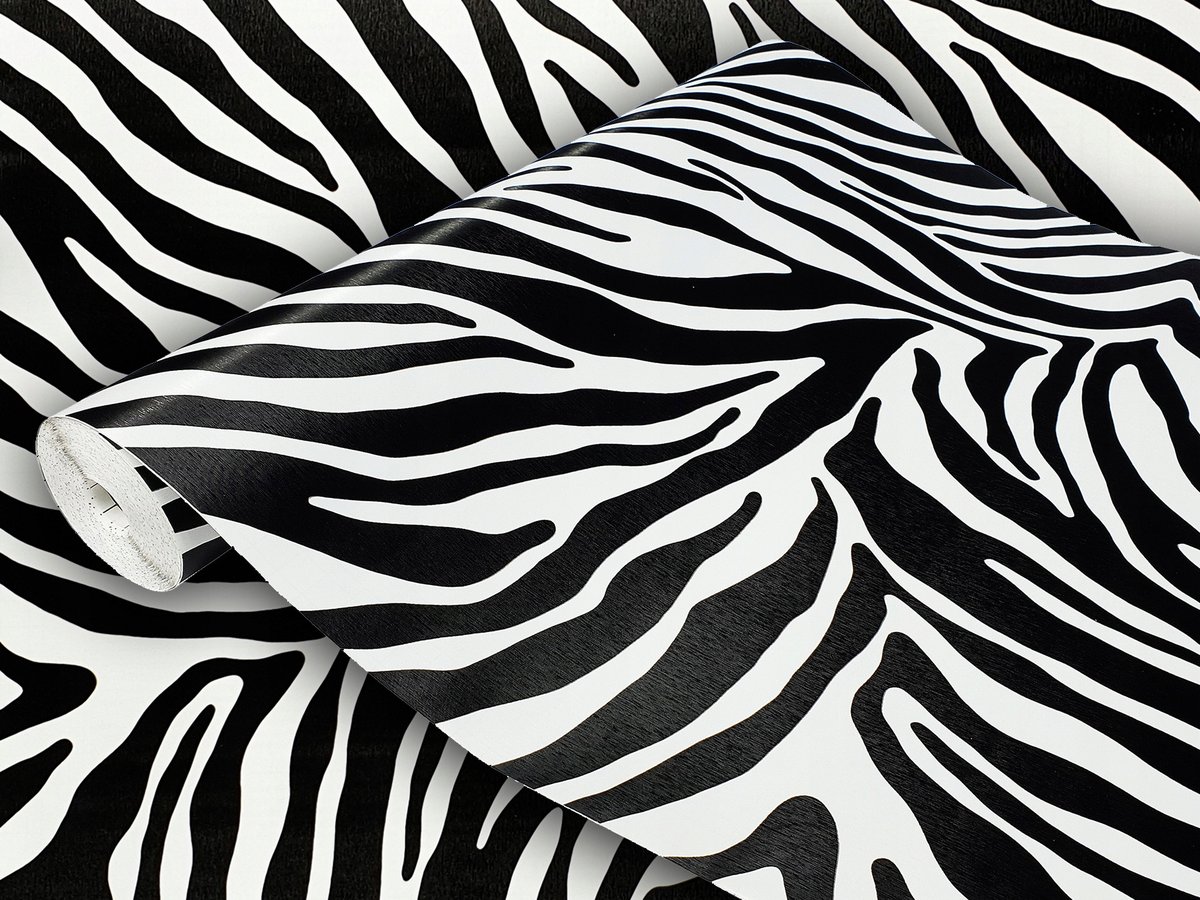 Zdjęcia - Pozostałe meble Zebra Okleina Meblowa Dekoracyjna  Na Meble Regał Komodę Szafę 67x100 