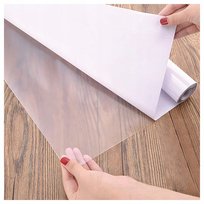 Okleina Meblowa Samoprzylepna 33X150Cm Przeroczysta Na Meble Blat Stół Diy