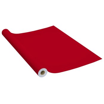 Okleina meblowa samoprzylepna, czerwona, PVC, 500x - Zakito Europe