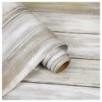 Okleina Meblowa Samoprzylepna Imitująca Drewno Folia Wodoodporna 44X300Cm