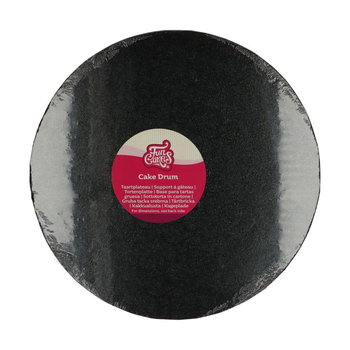 Okrągły podkład pod tort CZARNY gruby FunCakes ø 30,5 cm - Fun Cakes