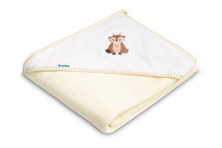 Okrycie kąpielowe, Frotte, 100x100 cm, Jelonek, beige