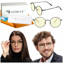 Okulary Blokujące Niebieskie Światło - Black Day NoBlue | Okulary Do Komputera